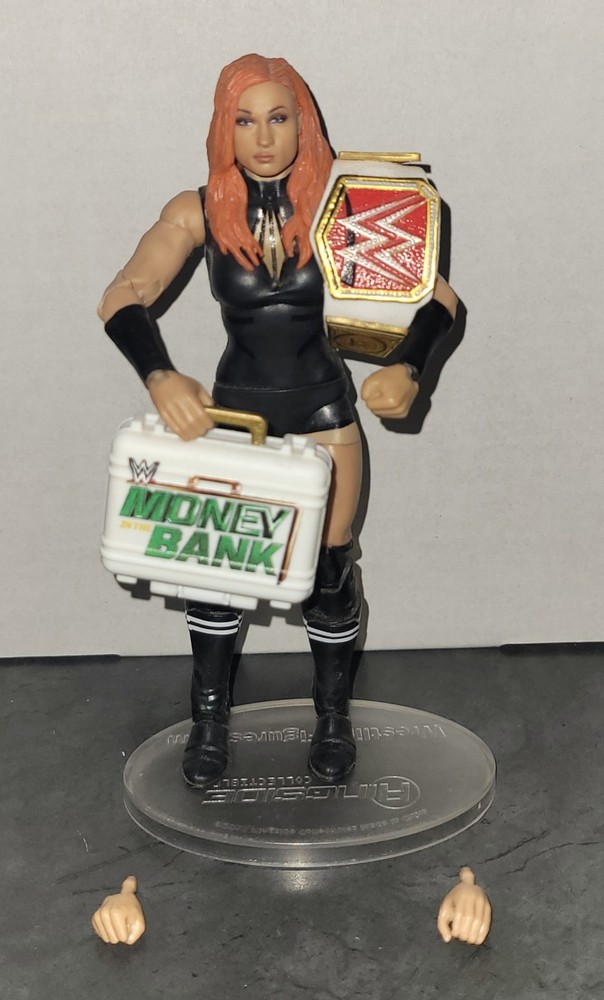 Mattel WWE Elite Collection Series 85 Becky Lynch Figure Complete with Stand