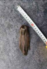 1/6 Artificial Hair Wig Cover For 12″ Female Phicen TBL Action Figure Head Body
