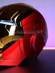 Autoking Iron Man Mk5 1:1 Helmet Wearable Voice-control Mask Cosplay Party Gift
