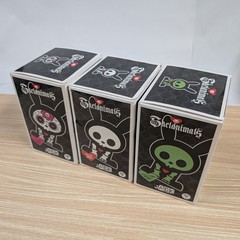 SEALED Skelanimals COMPLETE Jack Figure Set Glow in the Dark Day of the Dead