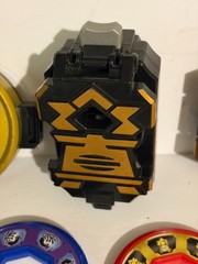 Bandai Power Rangers Samurai Black Box Morpher 2 Cases & 4 Disks