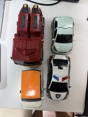 Youngtoy Tobot Quatran Korean Transforming Robot Car Action Figure Toy Car Model