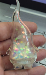 PUCKY Beanie Clear Tall 2019 Limited Edition figure figurine glitter