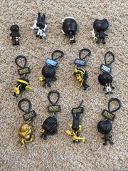 BENDY AND THE INK MACHINE BACKPACK COLLECTOR CLIPS Lot Of 12 Ink Bendy Ect.