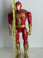 Tiger Electronics 1996 Articulated Turbo Man From “Jingle All The Way” Movie.