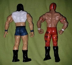 Jakks ECW WWE RVD Sandman Sabu Taz Foley Dudley Figure Lot