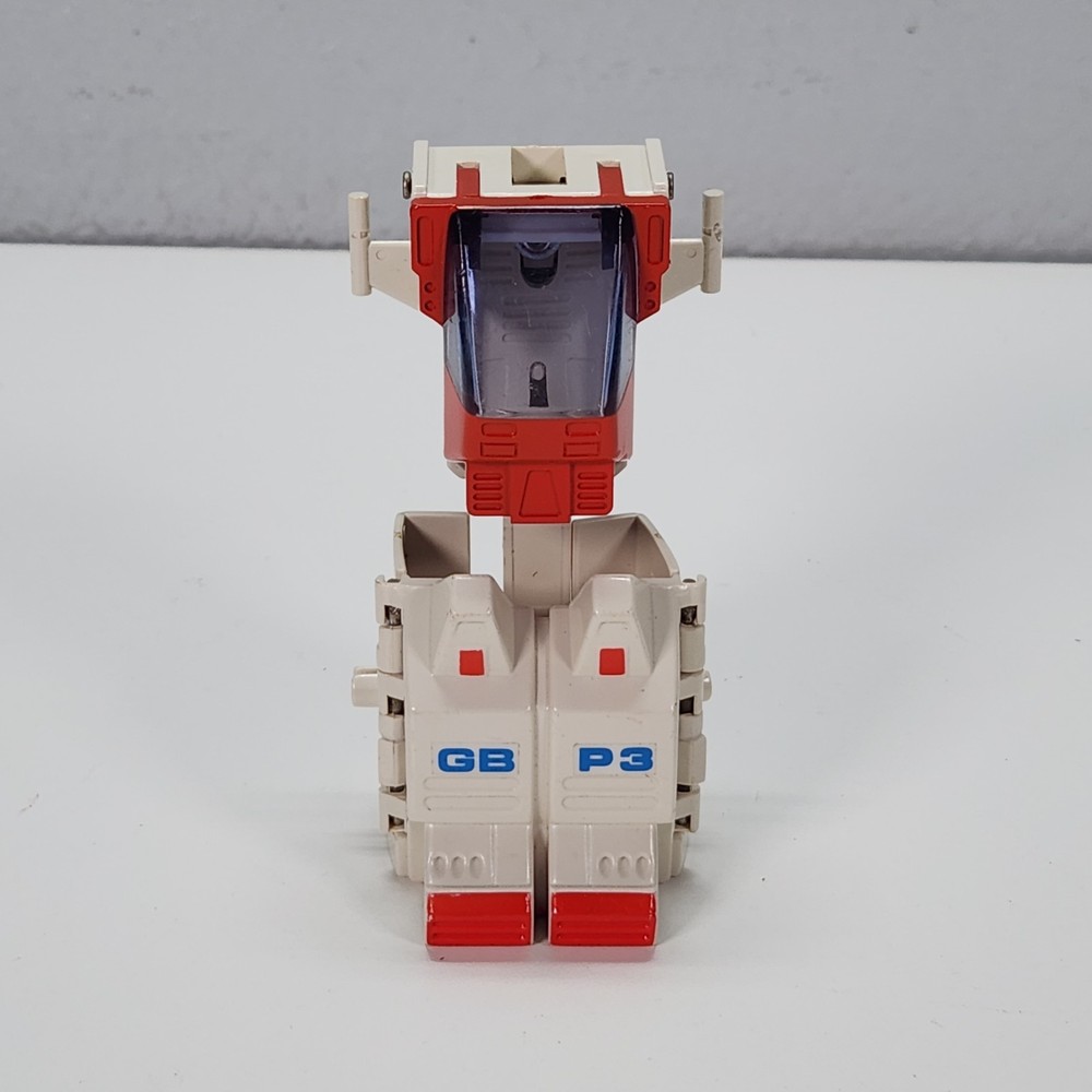Bandai Tonka Robo Machine Gobots 1985 Power Suits GB P3 White Leg