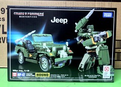 Masterpiece MP47 Cybertron Autobot Scount Hound Willys Jeep CJ-3B