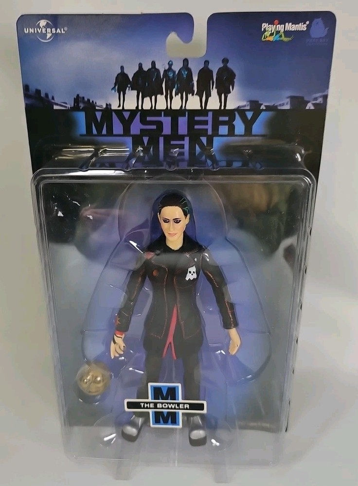 1999 Playing Mantis Mystery Men The Bowler Action Figure