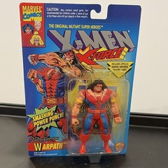 ToyBiz X-Men X-Force Warpath Limited Edition Action Figure w/ Trading Card