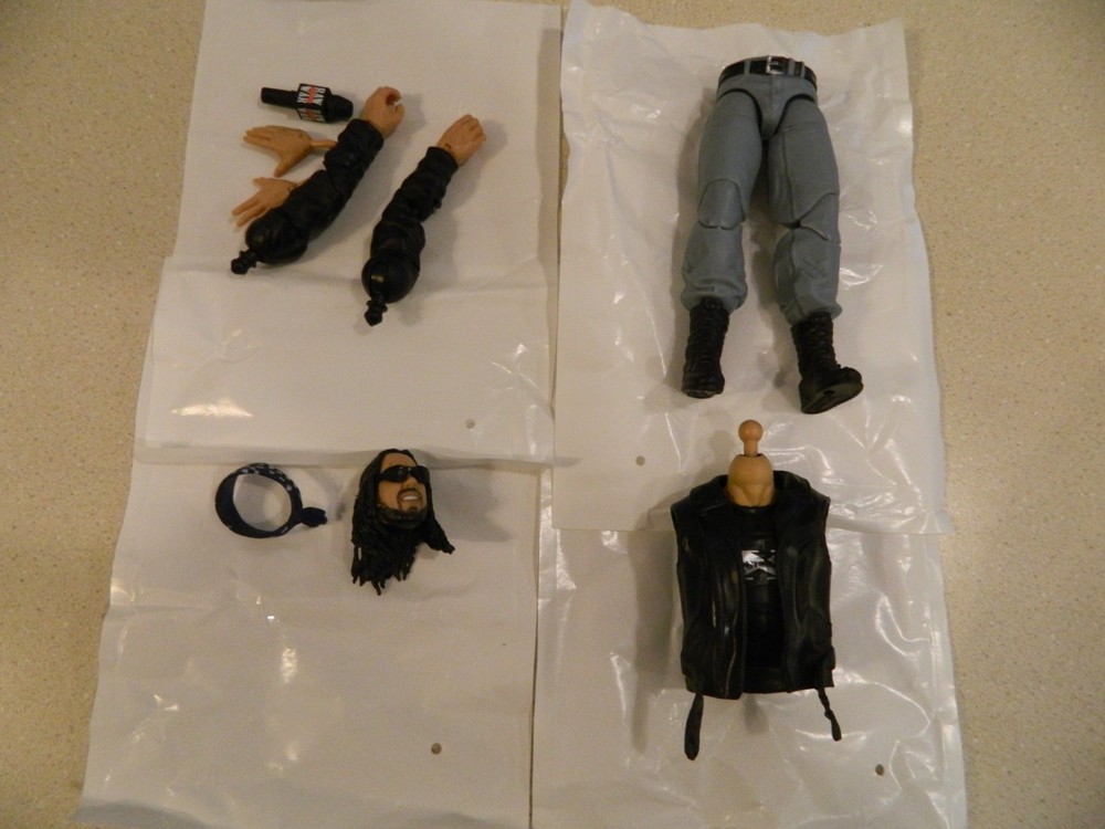 WWE Elite X-PAC RAW 3/30/1998 BAF Complete Series 10 Monday Night Wars