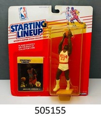 NBA Basketball Starting Lineup Michael Jordan Vintage Kenner Figure 6″ 1988