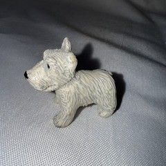 Vintage Hasbro Toys 1994 MEG Puppy In My Pocket Tuxedo 90s Vtg Schnauzer