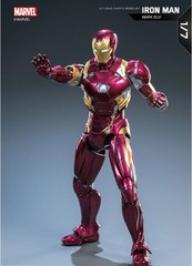 Marvel Avengers Iron Man MK46 Mark XLVI LED Infinity War Action Figure Model Kit