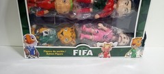 FIFA Soccer Football Stars & Mascots Action Figure 6-Pack Set Messi Ronaldo New