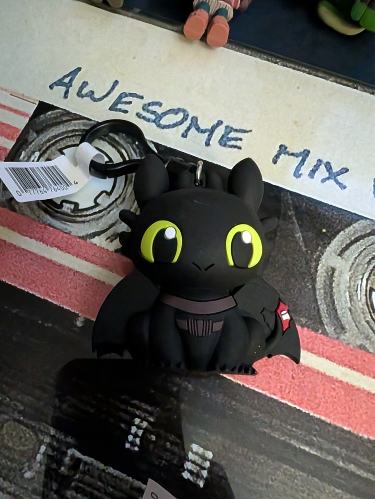 How to Train Your Dragon monogram 3D Figural Bag Clips YOU CHOOSE NO PACKAGING