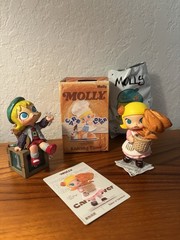 Bundle Popmart Molly figures One With Original Box Other without