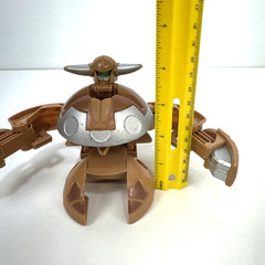 Bakugan Primo Vulcan Tan Subterra Large Deka Display Figure 620g (Read)