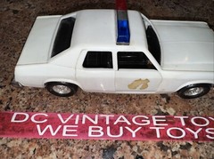 Dukes of hazzard Mego Ultra Rare Warner Brothers Roscoe Police Car —GRAIL— 🔥