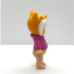 New Kewpie/Angel Collectible Mini Figure in Shiba Inu Dog Costume, Open Blind Bx