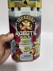 Treasure X Robots Gold Remove Build Discover 15 Levels NEW SEALED Moose Toys