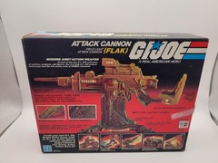 GI Joe 1982 Attack Cannon FLAK in Box – Contents Sealed – See Photos