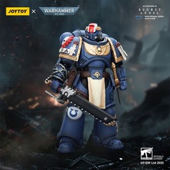 JOYTOY Warhammer 40K Action Figures Ultramarines Titus Metaurus Levantus Torvald