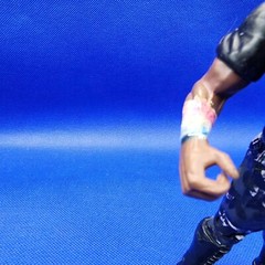 1999 Jakks Pacific Devon D-Von Figure Titan Tron Live WWE Dudley Boyz Boys Read