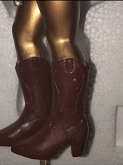 Cathy Cowgirl Sculpture GOLD Version Ron English Strangeco Popaganda 100 Made