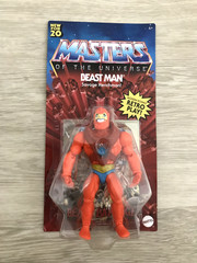 motu mMasters of the Universe Origins Beast Man & scare glow unpunched NEW