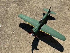 1:18 Kawasaki Ki-100 “Tony” Radial Engine Model Kit-Disassembled and Unpainted