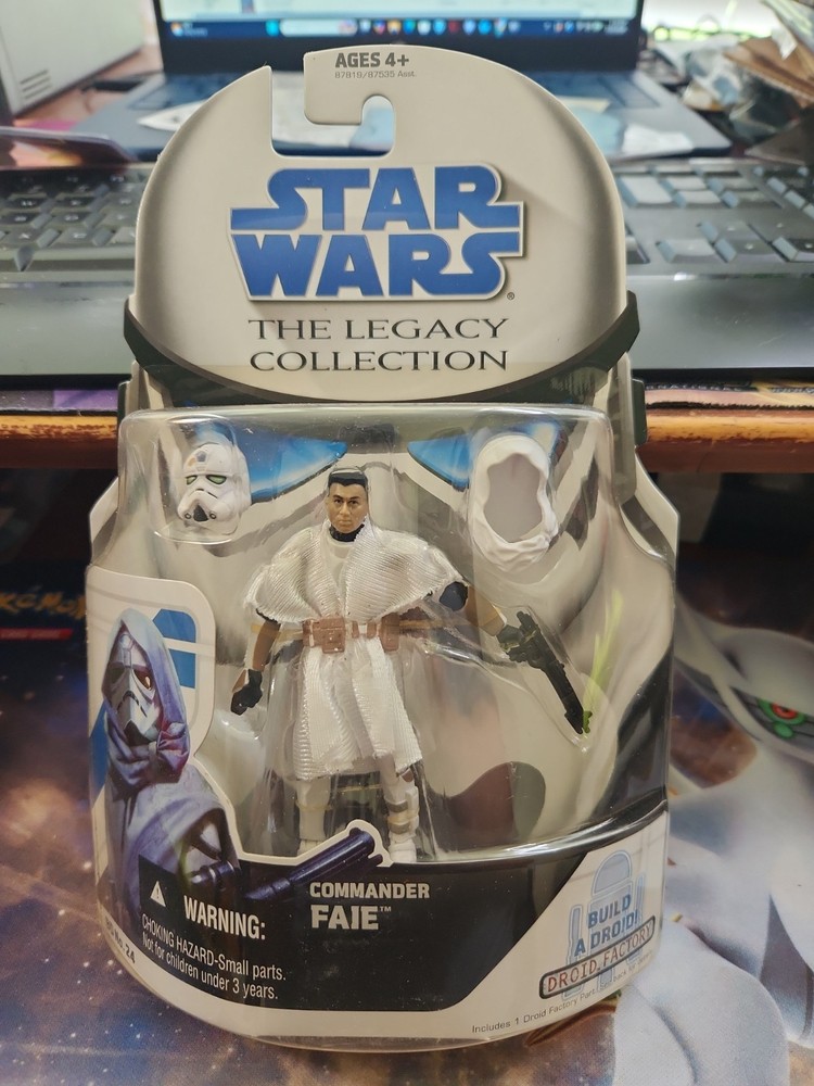 Star Wars The Legacy Collection Commander Faie Figure BD No. 24 Hasbro New