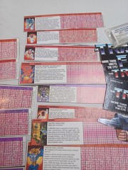 Vintage Transformers Instruction Booklet, Empty Boxes, Spec Card And Misc Lot