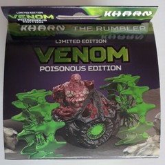 Final Faction Kharn the Rumbler ATV+ weapons and armor Toy Venom poison Edition