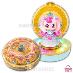 Catch Teenieping Movie 2 Heartsping Whale Jewel Compact Toy Mini CD & Player