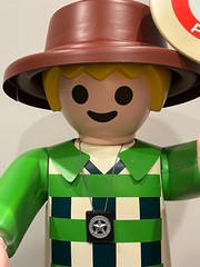 Playmobil Police Officer Life-Size Store Display Advertising Figure Traffic Stop