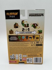 Minecraft Flippin Figs 2-in-1 Baby Sniffer + Sniffer Action Figure Mojang Studio