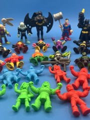 DC Toy Box Jackpot Batman, Superman, Joker + 40+ Figures, Bike, Weapons Mashem
