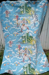 Masters Of The Universe Vintage Throw Blanket Mattel MOTU USA 88” X 63” Inches