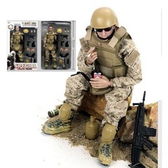 1/6 Scale Army Soldier ANB01 ACU Desert Military Action Figure Collectible Model