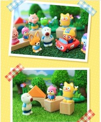 Pororo Friends Finger Puppets Figure Set Kids Role Play Toy Wonderkid NEW