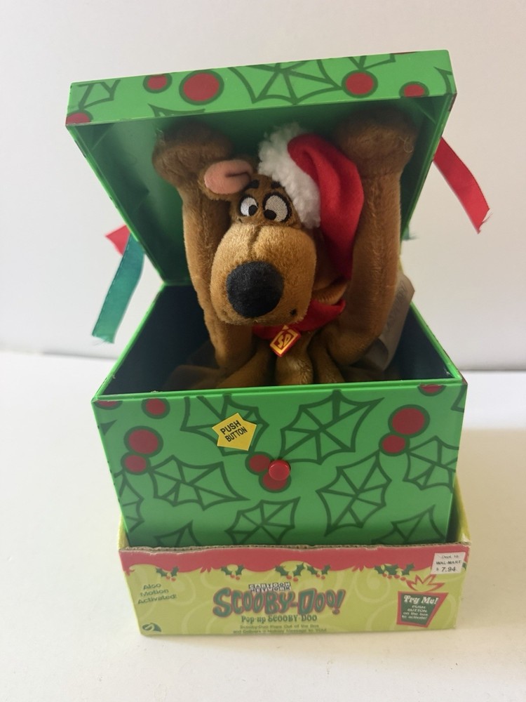 Cartoon Network Scooby-Doo Talking Motion Activated Pop-Up Scooby-Doo 2000