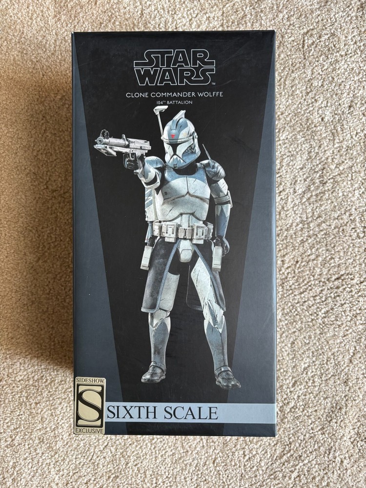 1/6 Sideshow Collectibles Clone Commander Wolffe Action Figure – SS100199