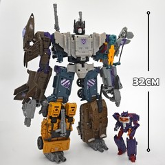 HZX Defensor Bruticus Superion Devastator 30CM IDW Transformation Toys NO BOX