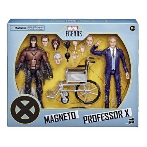 2020 Marvel Legends 6 Inch Professor Xavier & Magneto X-Men Movie 2 Pack