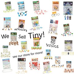 BIGFOOT BASECAMP – Miniature Figurines Toy Art Craft Play Set – Archie McPhee
