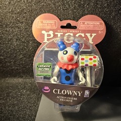 Roblox DINOPIGGY, CLOWNY & TIGRY Series 1 – 3 Figure Set – 3.5” Unused DLC Code