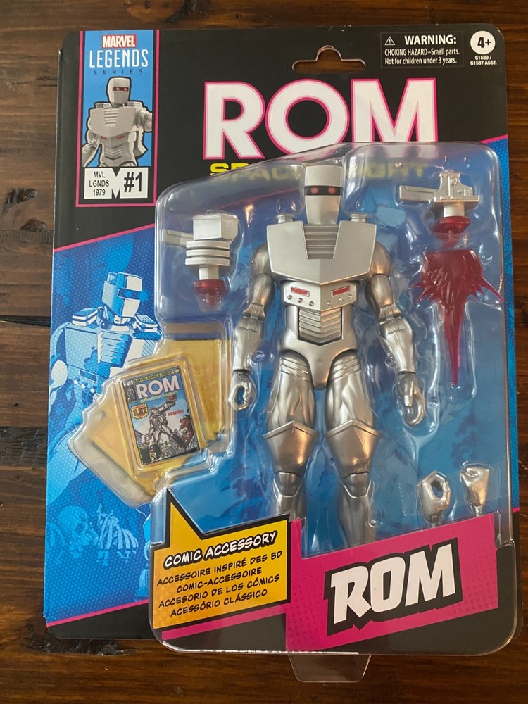 MARVEL LEGENDS ROM SPACE KNIGHT Retro Card Figure MOC