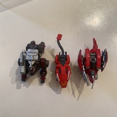 Lot of 12 Zoids Mini Figures 2000’s Battle Champions Tomy – See Description