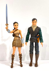 Mattel DC Comics 2017 Movie Steve Trevor Wonder Woman 12″ Action Figure Doll Set